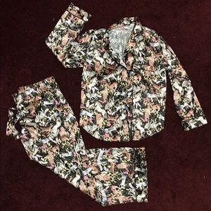 Victoria’s Secret satin pajamas